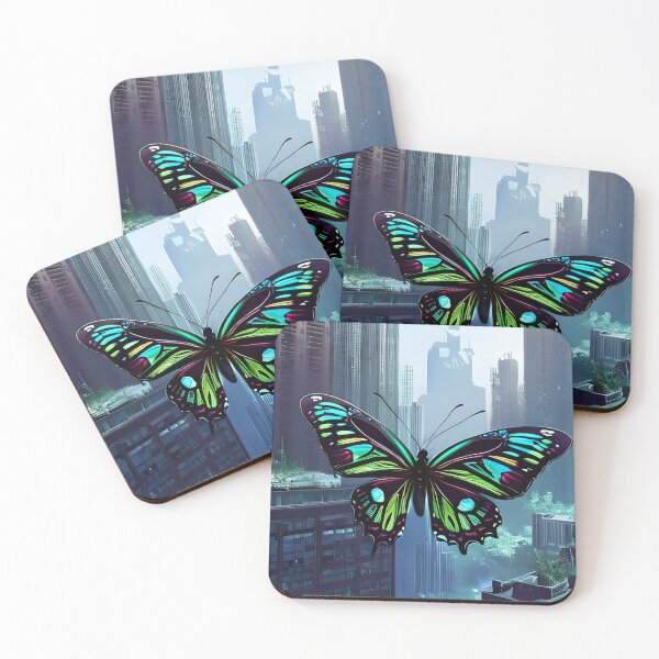 Item preview, cyber punk butterfly designed and sold by Its-a-wild-life.