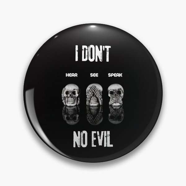 Item preview, I Don't Hear See Speal Evil designed and sold by hazelknott.