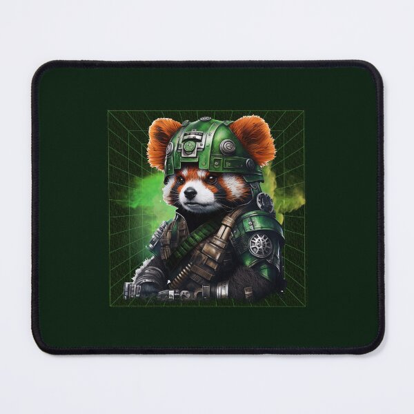 Item preview, Cyberpunk Red Panda St Patrick's Day designed and sold by SimplyCosmic11.