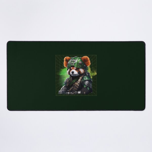 Item preview, Cyberpunk Red Panda St Patrick's Day designed and sold by SimplyCosmic11.