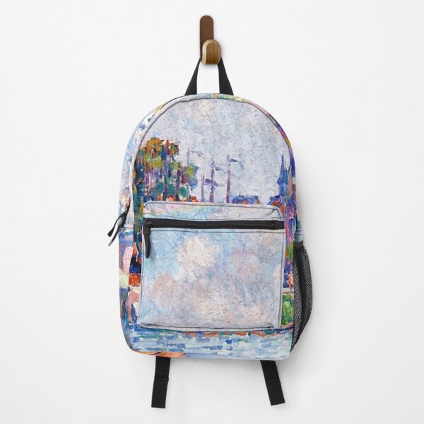 Item preview, Rainbow Over Town designed and sold by LadybellVintage.