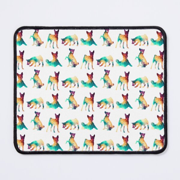 Item preview, Abstract Colorful Basenji Dogs designed and sold by TheAnimalZ00.