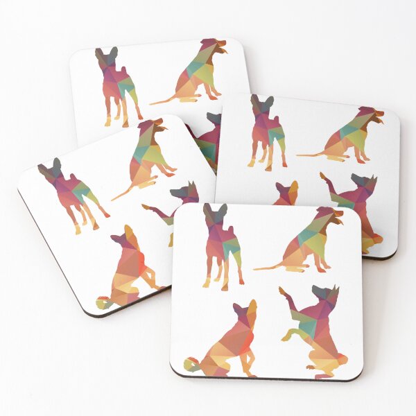 Item preview, Abstract Poly Basenji Dogs designed and sold by TheAnimalZ00.