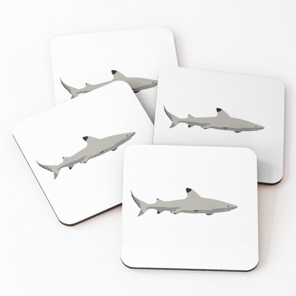 Item preview, blacktip shark (Carcharhinus limbatus) Drawing  designed and sold by Pocketsodders.