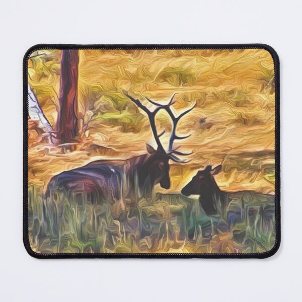 Item preview, Resting Elk Male & Female  designed and sold by LisaMPierce1990.