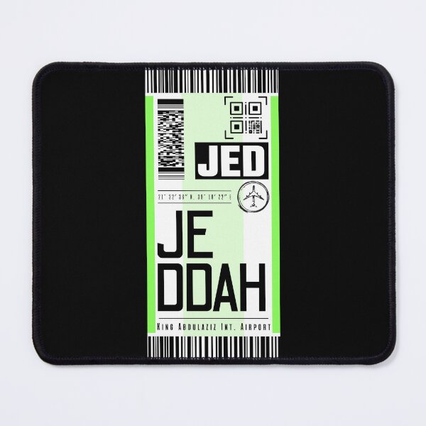 Item preview, JEDDAH (JED) Classic luggage tag designed and sold by LeddsoDello.