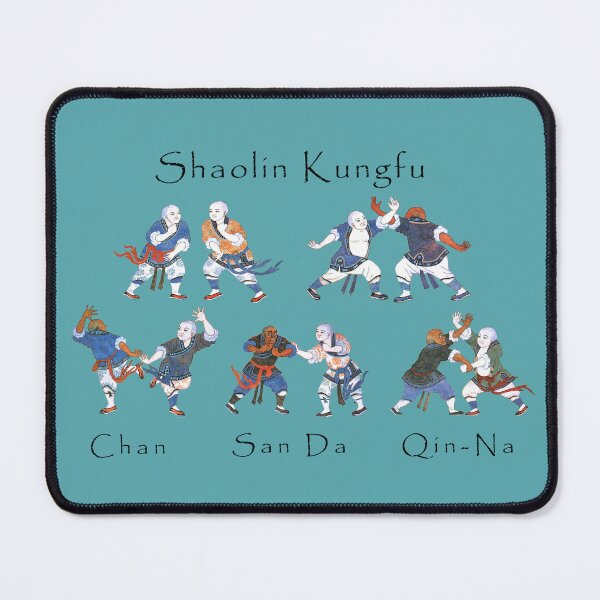 Item preview, Shaolin monks practicing Kungfu designed and sold by NurturingSpirit.
