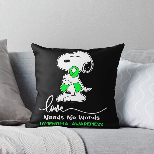 Item preview, Lymphoma Awareness - LOVE NEEDS NO WORDS designed and sold by Elise-Chapman.