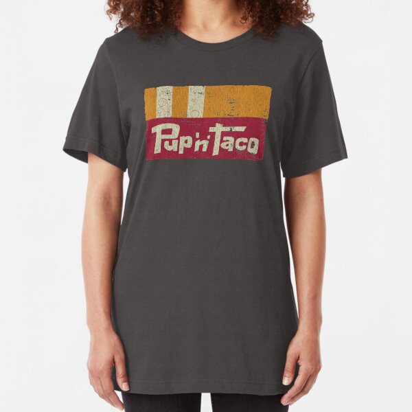 Pup 'n' Tacos California Original Slim Fit T-Shirt