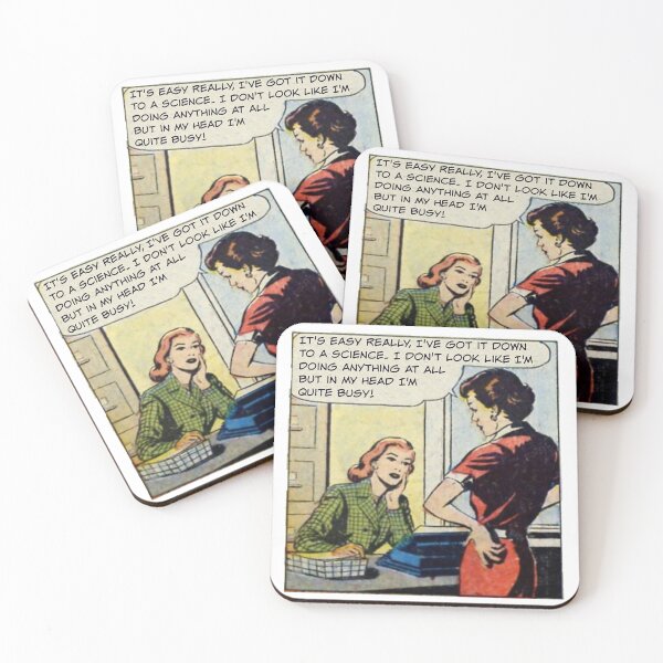 Item preview, In My Head I'm Quite Busy! Snarky Office Worker designed and sold by SSustainable.