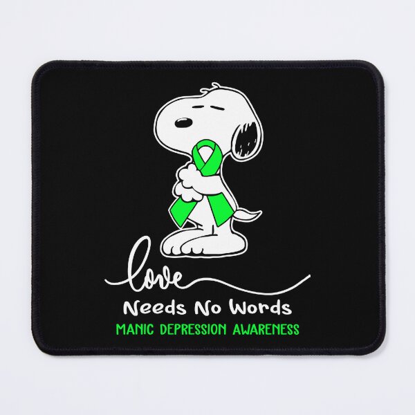 Item preview, Manic Depression Awareness - LOVE NEEDS NO WORDS designed and sold by Elise-Chapman.