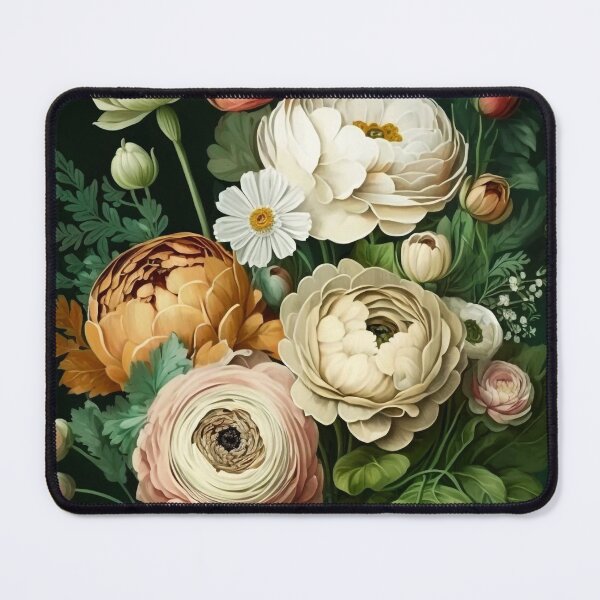 Item preview, Ranunculus designed and sold by botanicalartAI.