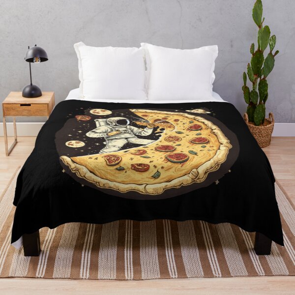 Item preview, Astronaut with Pizza in Space designed and sold by k3rstman1.