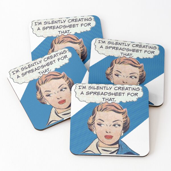 Item preview, I'm Silently Creating A Spreadsheet For That! - Office Humor designed and sold by SSustainable.
