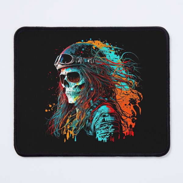 Item preview, psychedelic skull designed and sold by stroker88.