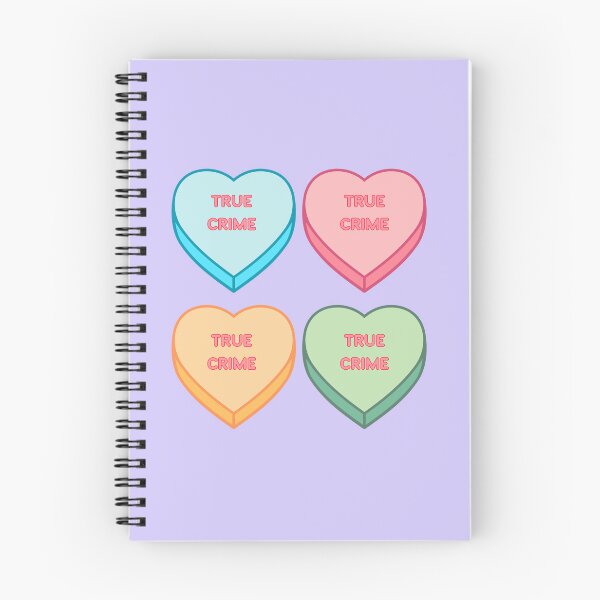 Item preview, True Crime Candy Hearts Sticker designed and sold by SceneOfTheCrime.