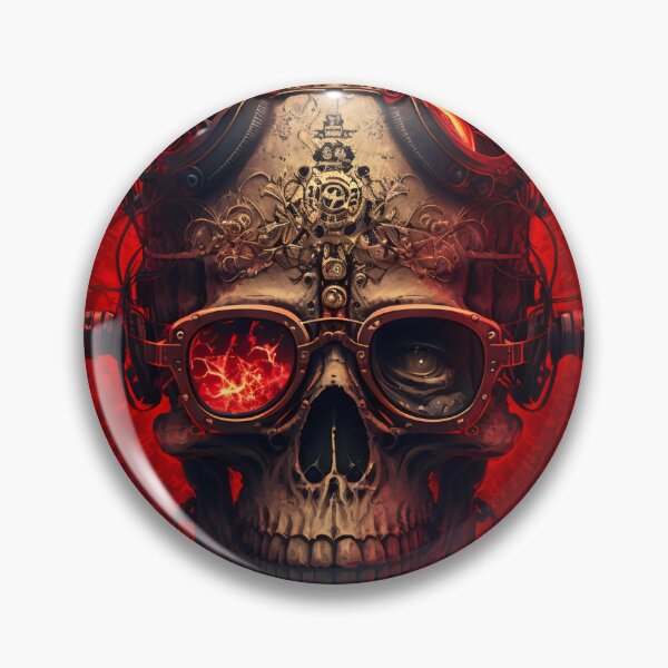 Item preview, Red Skull designed and sold by SteampunkPlaza.