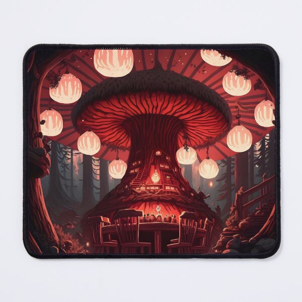 Item preview, Mushroom Bar & Grill designed and sold by Foodcolored.