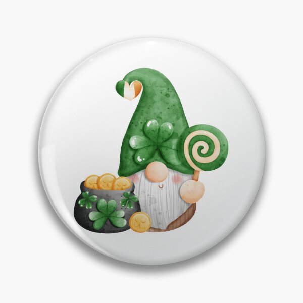 Item preview, Cute St. Patricks Day Lucky Gnome designed and sold by silviaol.