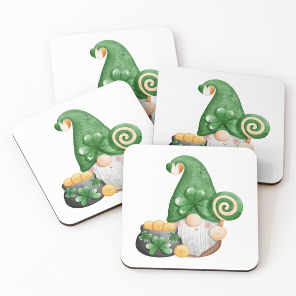 Item preview, Cute St. Patricks Day Lucky Gnome designed and sold by silviaol.