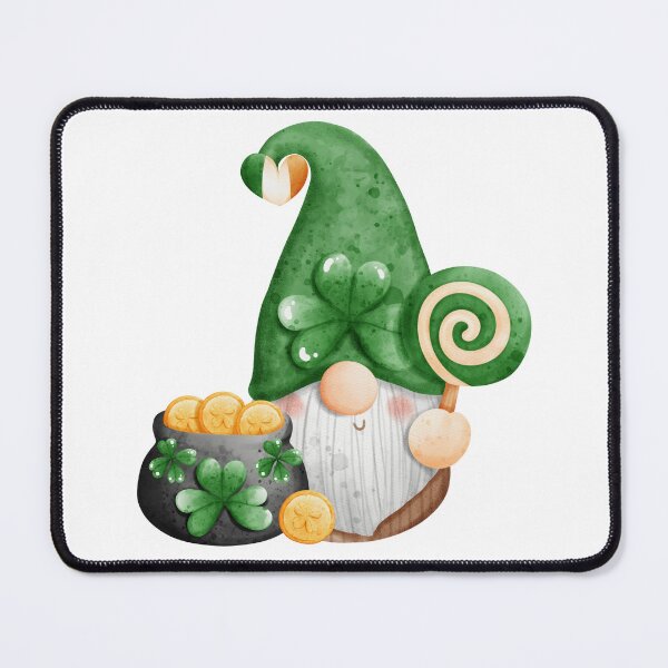 Item preview, Cute St. Patricks Day Lucky Gnome designed and sold by silviaol.