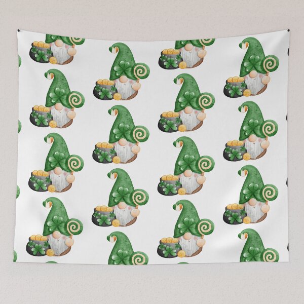 Item preview, Cute St. Patricks Day Lucky Gnome designed and sold by silviaol.