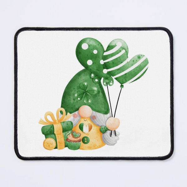 Item preview,  St. Patricks Day Gnome with Balloons  designed and sold by silviaol.