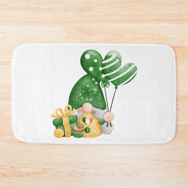 Item preview,  St. Patricks Day Gnome with Balloons  designed and sold by silviaol.