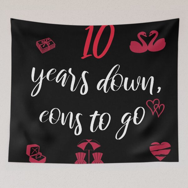 Item preview, 10th wedding anniversary designed and sold by Kast25.