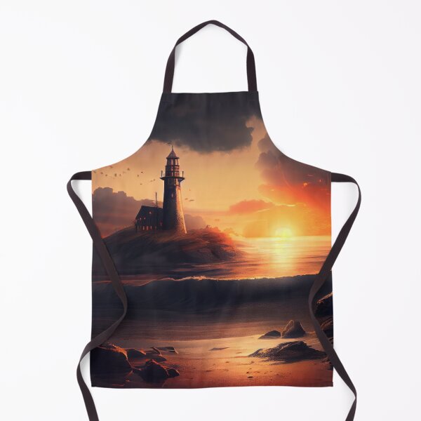Item preview, Lighthouse at Sunset designed and sold by Apricoth311.