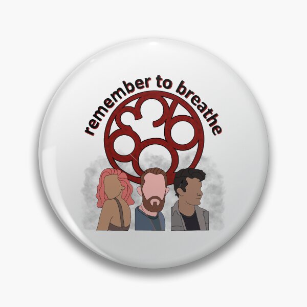 Item preview, project 863--remember to breathe designed and sold by GeekMindCrea.