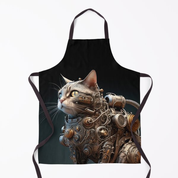 Item preview, robot cat designed and sold by FelpoStore.