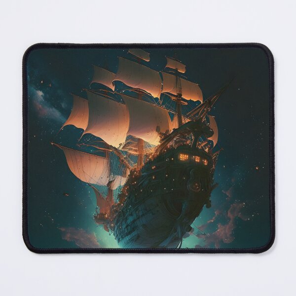 Item preview, Flying Pirate Ship designed and sold by Foodcolored.