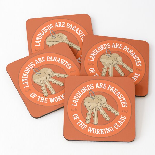 Item preview, Landlords Are Parasites Of The Working Class designed and sold by Picket Club.
