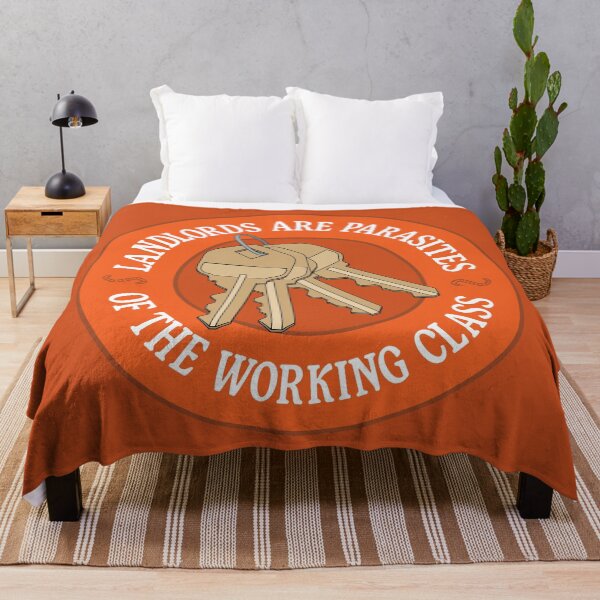 Item preview, Landlords Are Parasites Of The Working Class designed and sold by Picket Club.