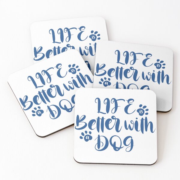 Item preview, Word tee,life is better  with a dog designed and sold by GSJGROUP.
