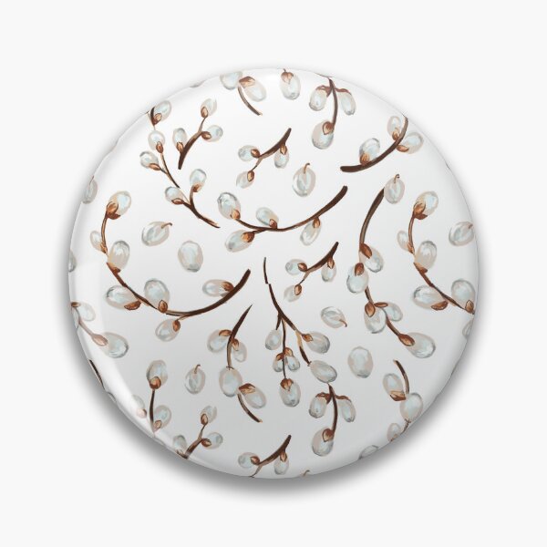 Item preview, spring garden floral flower bud pattern designed and sold by MGuyerArt.