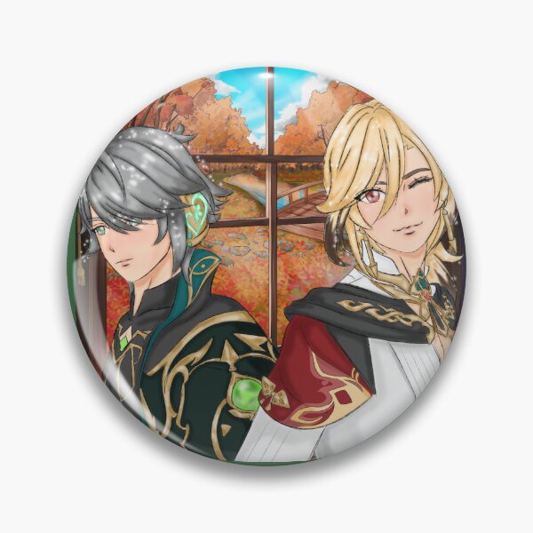 Item preview, Kaveh and Al Haitham - Genshin Impact  designed and sold by shahdraws.
