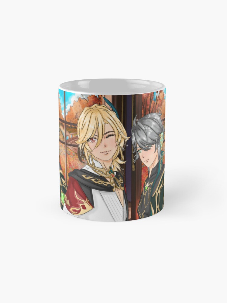 Kaveh Genshin Impact Ceramic Anime Mug, Coffee Tea Cup Male
