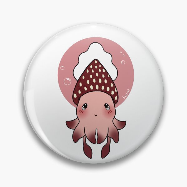 Item preview, Strawberry Squid designed and sold by Frayz-Art.