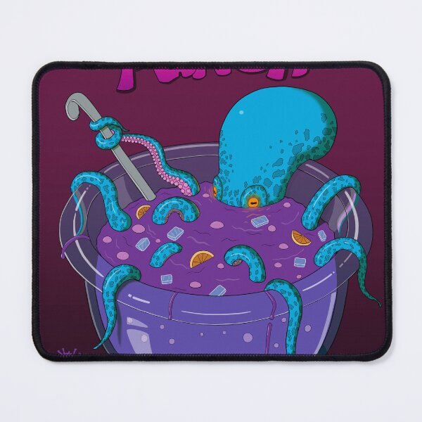 Purple punch Mouse Pad