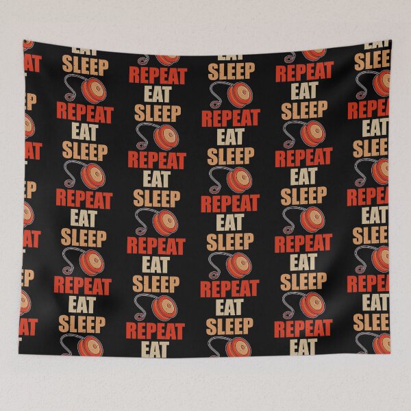 Item preview, Eat Sleep Yoyo Repeat Professional Yo-yo Player designed and sold by Design_for_merch.