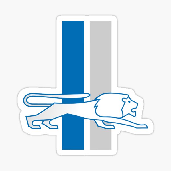 Detroit Lions Alternate Future logo Vinyl Decal / Sticker 5 sizes!!