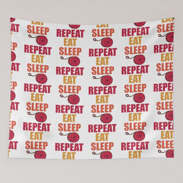 Item preview, Eat Sleep Yo-Yo Repeat - Yoyo Master Player Vintage Toy Game designed and sold by Design_for_merch.