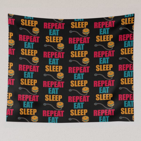 Item preview, Eat Sleep Yo-Yo Repeat - Yoyo Master Player Vintage Toy Game designed and sold by Design_for_merch.