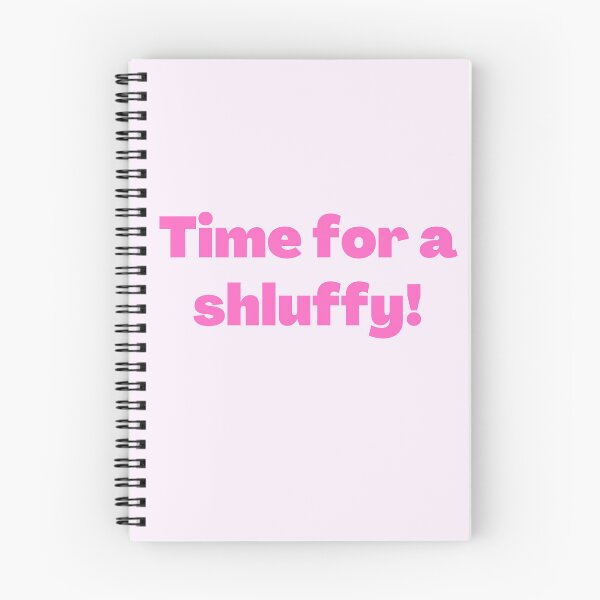 Item preview, Yiddish Time for a Shluffy pink designed and sold by NJGDesigns.