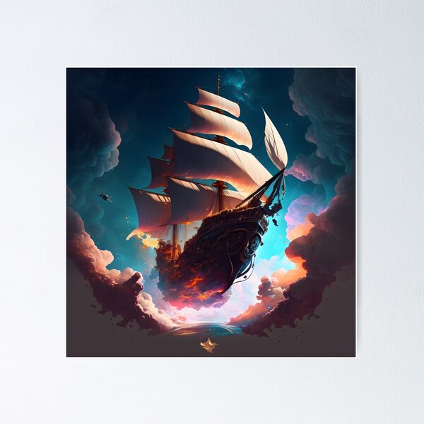 Item preview, Treasure Planet Vessel  designed and sold by Foodcolored.