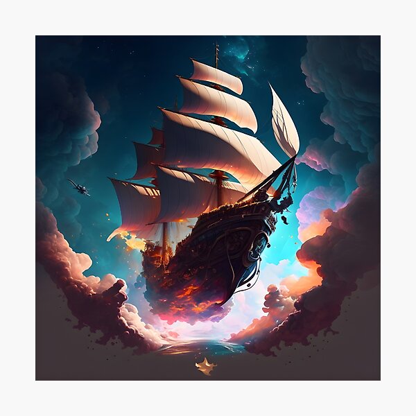 Item preview, Treasure Planet Vessel  designed and sold by Foodcolored.