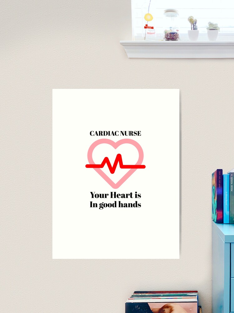 Cardiac Nurse. Poster for Sale by SBRTPOD