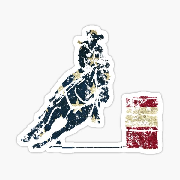 Barrel Racing Stickers Redbubble